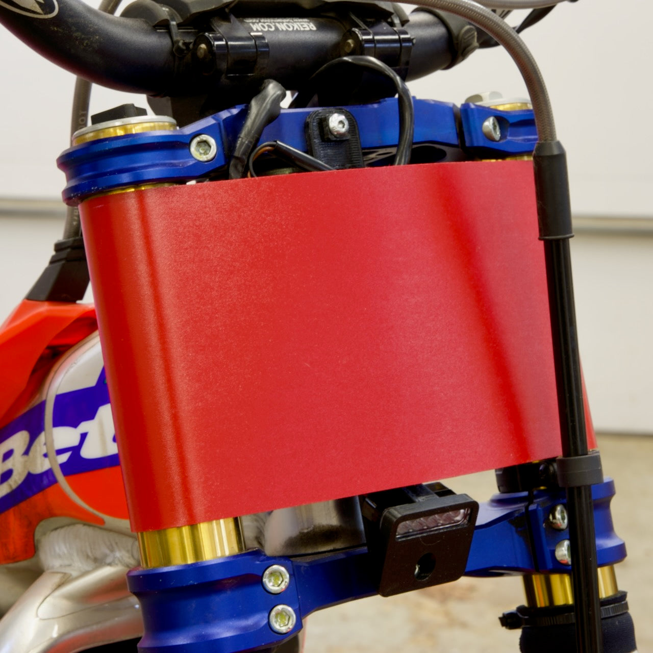 Trials Bike Number Plate