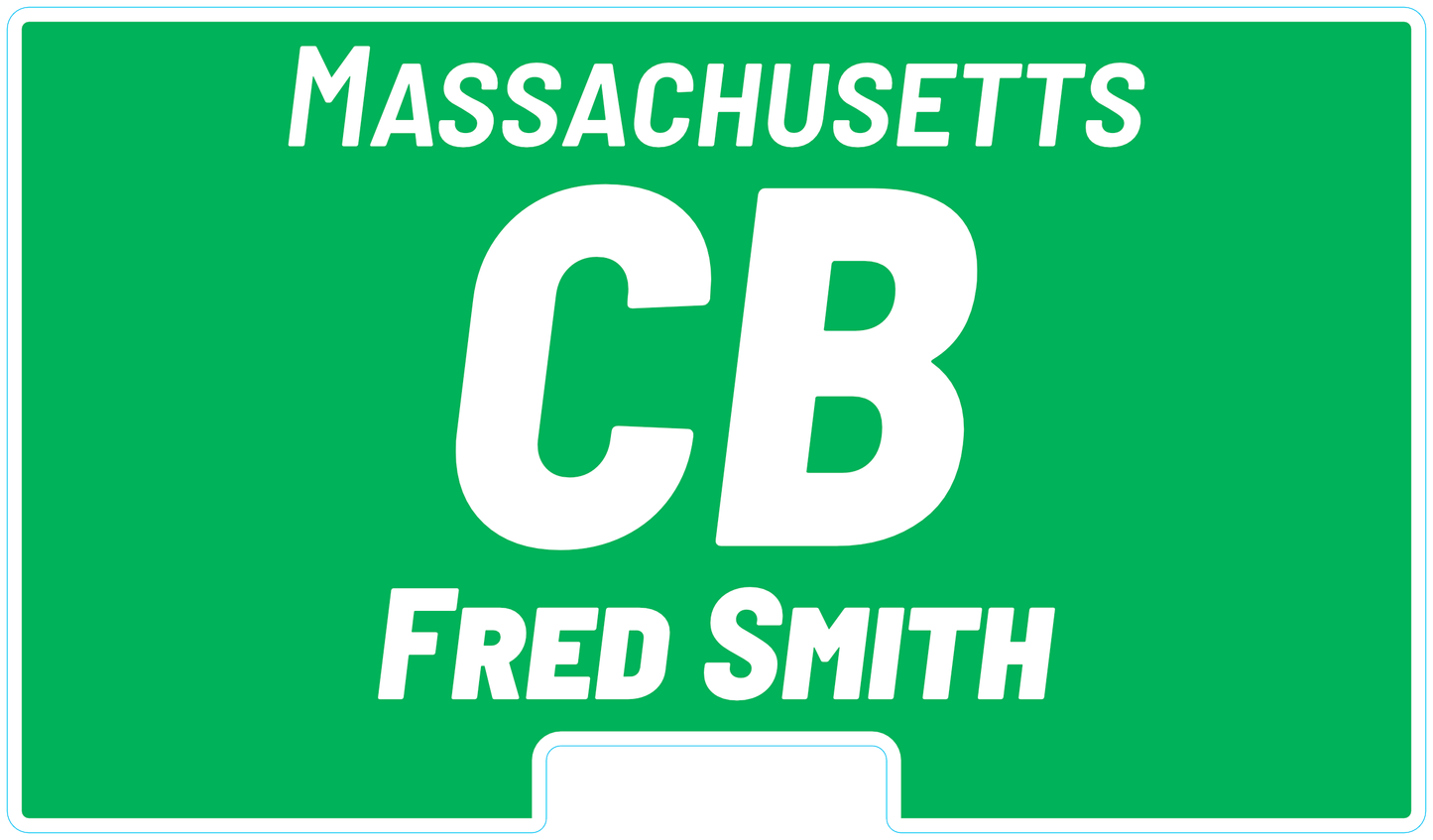 Beta Number Plate Decal (Ray Peters style)