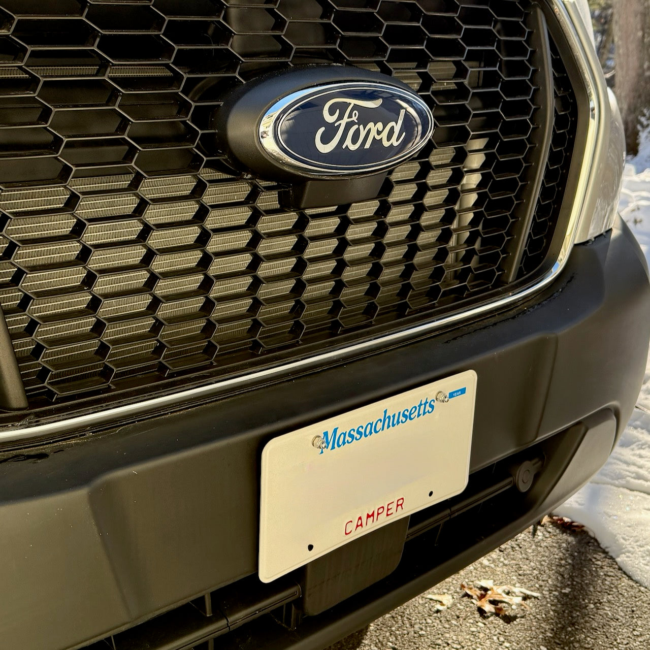 Ford Transit License Plate Bracket