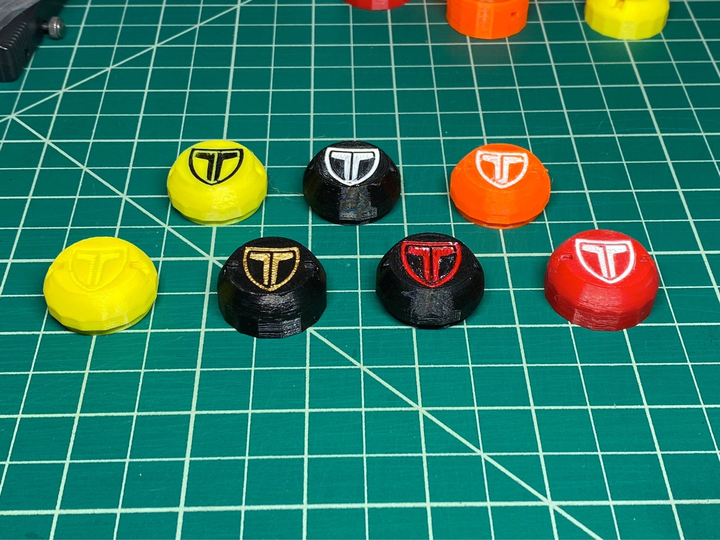 TRS Starter Button Protector and Tether Cap Combo