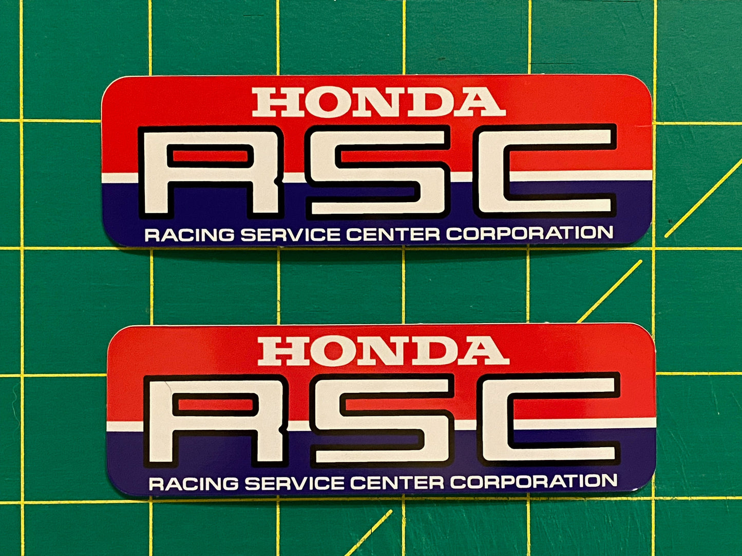 Honda RSC Stickers (2 per order)